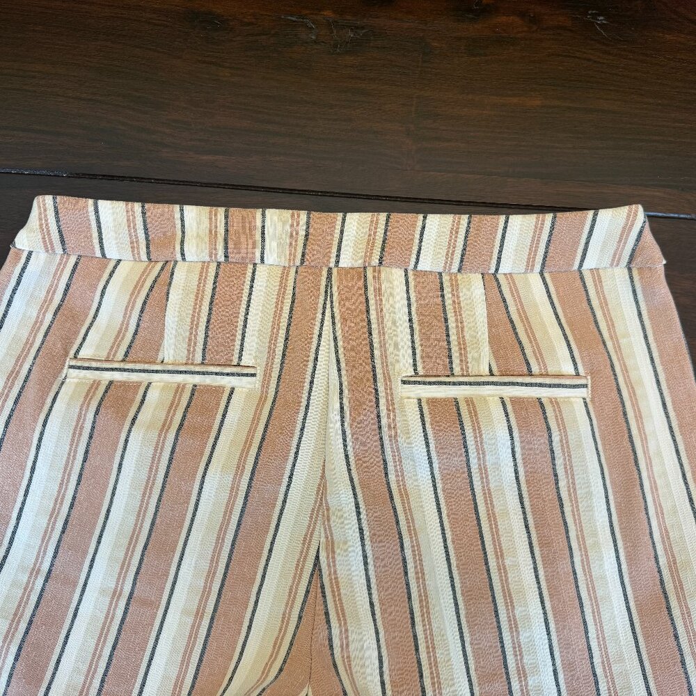 Patchington Size 10 Stripped Crop Pants - image 5